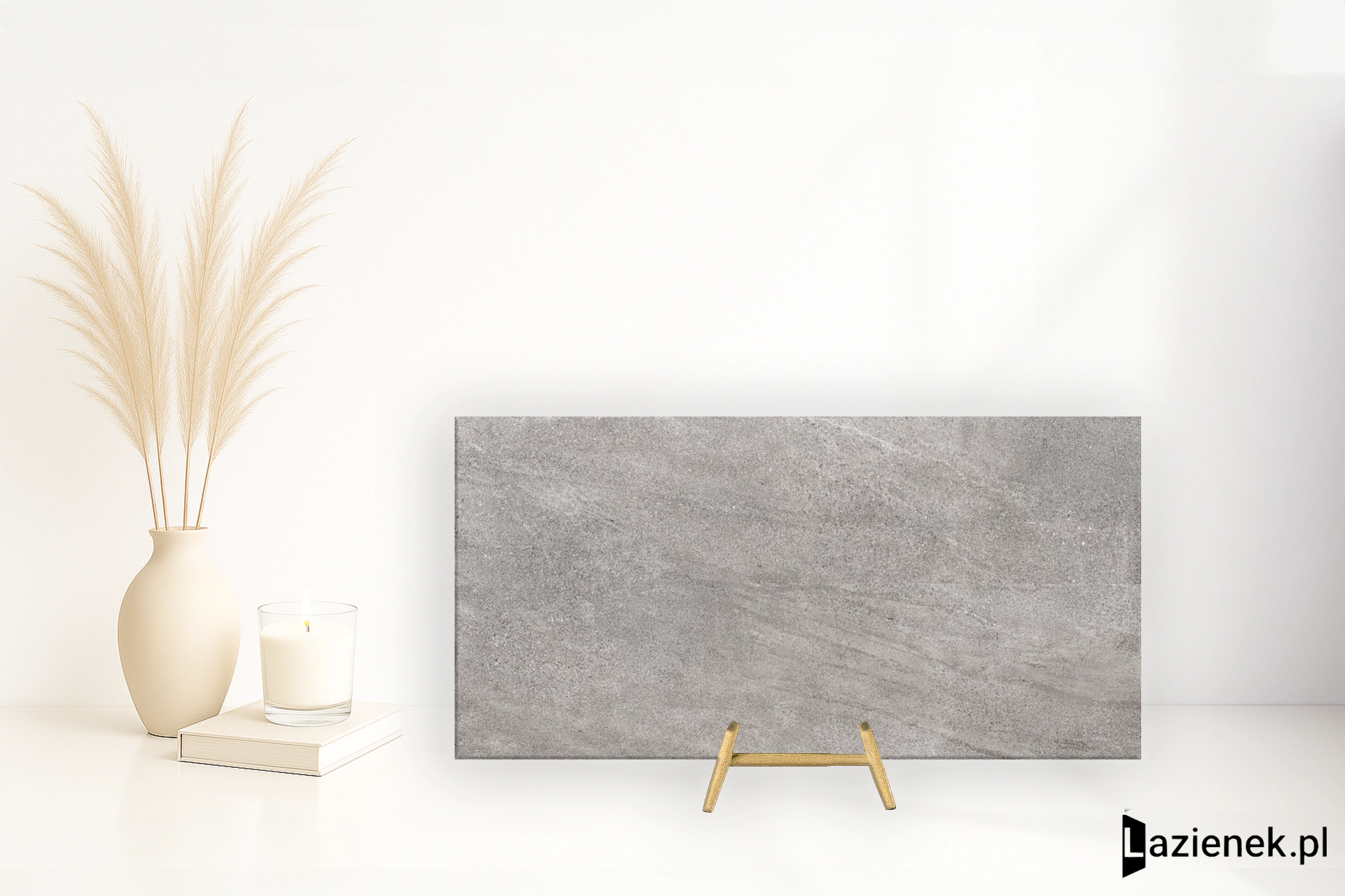Cotto D'este Limestone Oyster płomieniowana 60x120 cm gr. 14 mm - płytka rektyfikowana / EGXLS25